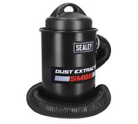 Sealey Portatile Polvere Estrattore 50L 1200W 230V Con Tubo & Adattatore Set