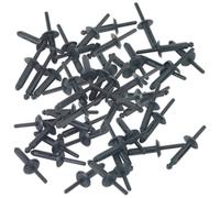 Sealey PR002 Rivetti IN Plastica Ø6.3 X 25.2mm Confezione 50