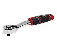 Sealey Premier AK8937 - Chiave a cricchetto con attacco a testa pera da 1/4" Sq Drive con ribaltamento ribaltabile