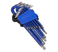 Sealey Premier Lungo Anti-scivolo Torx Star Chiave Set 13pc T6 - T50 IN AK71650