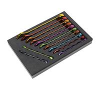 Sealey Premier Multicolore Chiave Metrica Combinata Set 12pc 8-19 AK63267