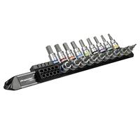 Sealey Premier Platinum Serie Hex & TRX-Star* Set di punte a bussola 3/8" Sq Drive 18 pezzi - AK6252