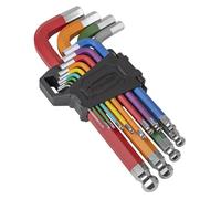 Sealey Premier Set Chiavi Esagonali 13pc Jumbo Colore Codificati Anti- Infilare