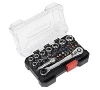 Sealey Presa & Set di Punte 0.6cmD Colore Codificati 31pc Torx Esagonale AK2111