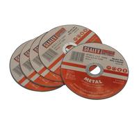 Sealey Disco da Taglio 100 x 1.2mm 16mm Foro Confezione Di 5 Ptc / 100cet5