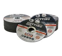 Sealey Ptc / 115ct50 Disco da Taglio Confezione 50 Ø115 X 1.6mm Ø22mm Foro