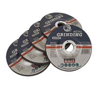 Sealey Mola Abrasiva 115 x 6mm 22mm Foro - Confezione Di 5 Ptc / 115g5
