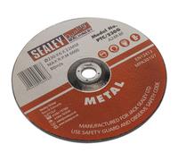 Sealey Mola Abrasiva 230 x 6mm 22mm Foro Ptc / 230g