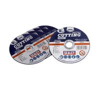 Sealey PTC%2F100CET5 100 x 1.2 mm, foro 16 mm-Disco da taglio, confezione da 5 pezzi