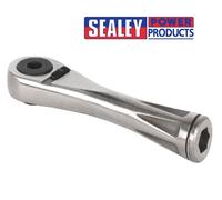 Sealey Punta Autista Cricchetto Micro 0.6cm Esagonale Acciaio Inox AK6962