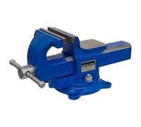 Sealey QAVE125 Morsa 125mm Veloce Azione Girevole Base Sg Ferro