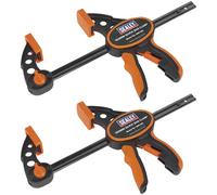 Sealey QBC1502 Veloce Morsetto Barra Set 150mm 2pc
