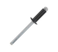 Sealey RAB3280S Alluminio Rivetto Nero Flangia Standard 3.2 x 8mm Confezione 200