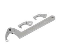 Sealey Regolabile C Chiave - Gancio & Pin Chiave Set 4pc 51-121mm SMC2L