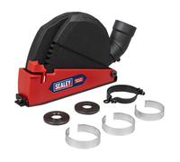Sealey Regolabile Smerigliatrice Polvere Controllo Taglio Involucro 115 A 125mm