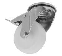 Sealey Resistente Nylon Rotella Ruota Bullone Foro Con Totale Blocco 80mm -