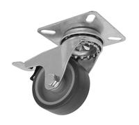 Sealey Resistenza Media Termoplastica Girevole Rotella Ruota Con Totali Blocco