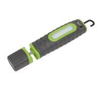 Sealey Ricaricabile 360 Ispezioni Lampada 24 SMD & 3W LED Verde 2 X Lithium-I