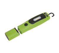 Sealey Ricaricabile 360 Ispezioni Lampada 7 SMD & 3W LED Verde Ioni di Litio Le