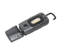 Sealey Ricaricabile 360 Ispezioni Luce 3W Rotondi & 1W SMD LED Carbonio Fibra