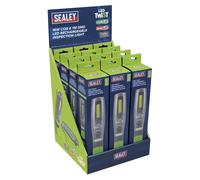 Sealey Ricaricabile Ispezioni Luce 16W Rotondi & 1W SMD LED Verde 12pc
