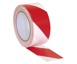 Sealey Rischio Avvertimento Nastro 50mm X 33m Rosso/Bianco HWTRW