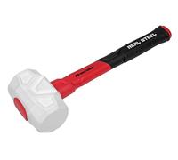 Sealey RMG16 - Martello in gomma da 16 once con albero in fibra di vetro