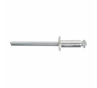 Sealey RP4812 Alluminio Peel Retro Rivetto Flangia Standard 4.8 x 12mm Pacco 200