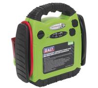 Sealey Roadstart® Emergenza Jump Starter con Aria Compressore 12V 900 Picco