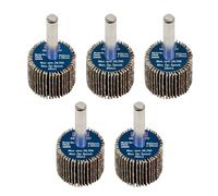 Sealey Ruota A Flap 25 X 20Mm 6Mm Albero Grit Misto - Confezione Da 5 FW2520ASS