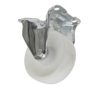 Sealey Ruota Fissa Con Piastra 100mm SCW4100FP