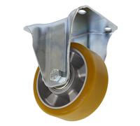 Sealey Ruota Fissa Con Piastra 125mm SCW5125FP