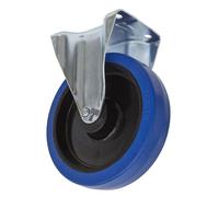 Sealey Ruota Fissa Con Piastra 200Mm SCW3200FP