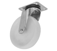 Sealey SCW4100SPEM Resistente Nylon Girevole Rotella Ruota Ø100mm - Lotto
