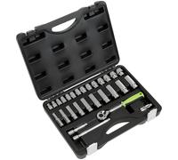 Sealey S01236 Siegen Presa Set 1cmSq Drive 28pc