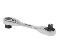 Sealey S01251 Siegen Micro Cricchetto Punta Autista / Chiave 0.6cmHex X 0.6cmSq