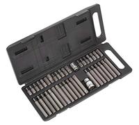 Sealey s0982 TRX-Star/Spline/Punta Esagonale, 3/8/1/2 Square Drive, Set di 40