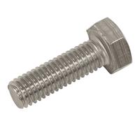 Sealey S825S Acciaio Inox Testa Esagonale Set Vite din 933 - M8 X 25 A2 Pacco 50