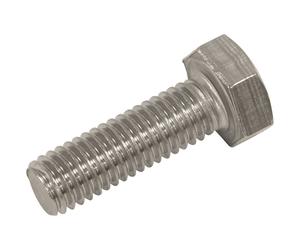 Sealey S825S Acciaio Inox Testa Esagonale Set Vite din 933 - M8 X 25 A2 Pacco 50