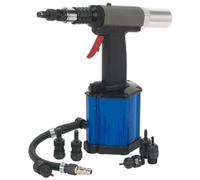 Sealey SA317 Aria / Idraulico Dado Rivettatrice Resistente Vuoto Sistema