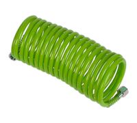Sealey SA335G Pe Bobina Aria Tubo 5m X Ø5mm Con 0.6cmBSP Connettori - Verde