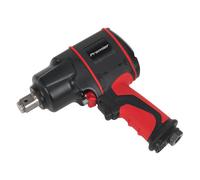 Sealey Aria Avvitatore 1.9cmD Compatto Doppio Martello Coppia 635kgft SA6004