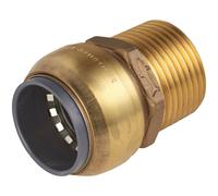 Sealey SBA22BSA Sharkbite Ottone Dritto Adattatore 22mm X 1.9cmBSPT