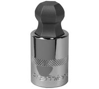 Sealey Estremità a Sfera Esagonale Presa Punta 19mm 1.3cmSq Drive SBBH013