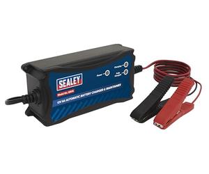 Sealey SBC6 12V 6A Caricabatteria completamente automatico