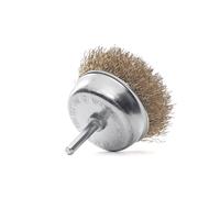 Spazzola metallica da 75 mm con albero da 6 mm, SEALEY SEA SCB75