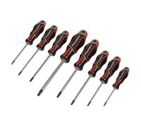 Sealey Screwdriver Set 8pc Sicurezza Trx-Star Gripmax® Rosso AK4323