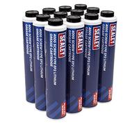 Sealey SCS108 vite tipo EP2 grasso al litio cartuccia 400 g, confezione da 12