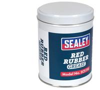 Sealey SCS110 Rosso Gomma Grasso 500g Barattolo
