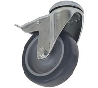 Sealey Ruota Girevole Con Blocco Totale - 75Mm SCW275SBL